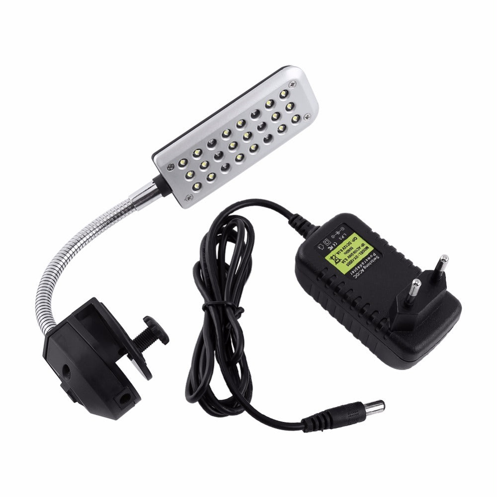 24 LED aquarium fish tank clip lights for coral reefs