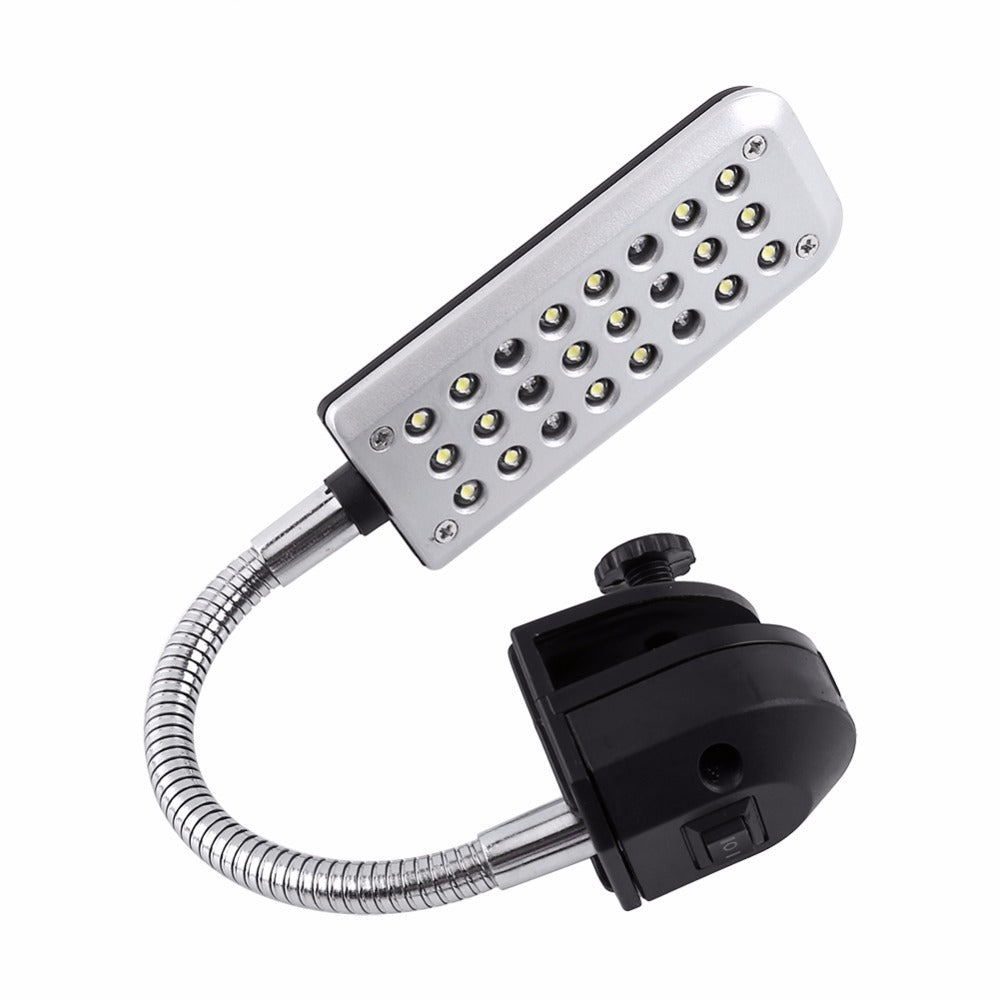 24 LED aquarium fish tank clip lights for coral reefs